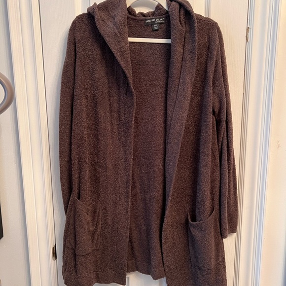 Barefoot Dreams Cozychic Lite Hooded Sweater - XS - Picture 5 of 10